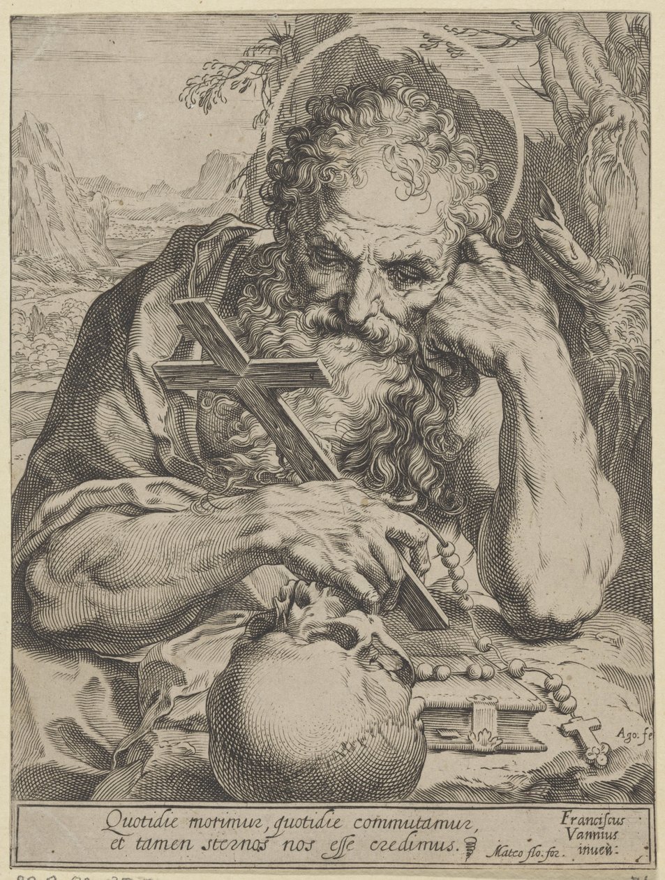 São Jerônimo de Agostino Carracci