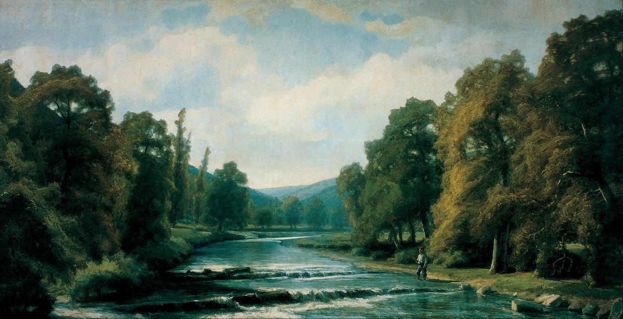 Paisagem montanhosa de Agustín de Riancho