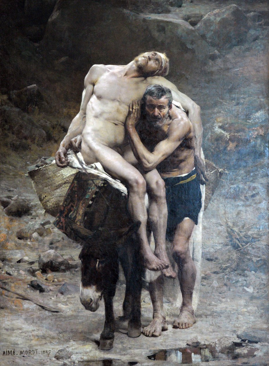 O bom samaritano de Aimé Nicolas Morot