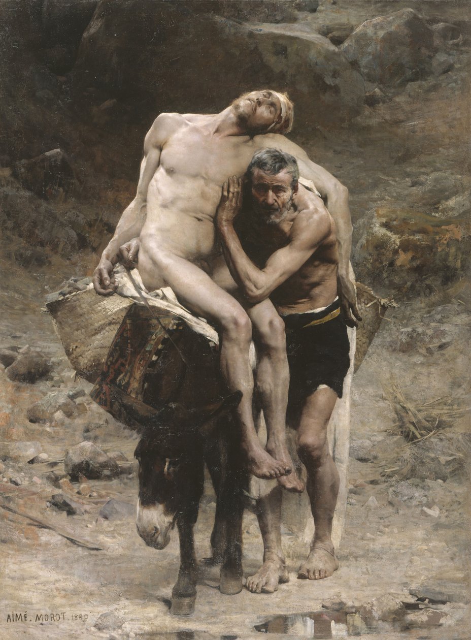 O bom samaritano de Aimé Nicolas Morot