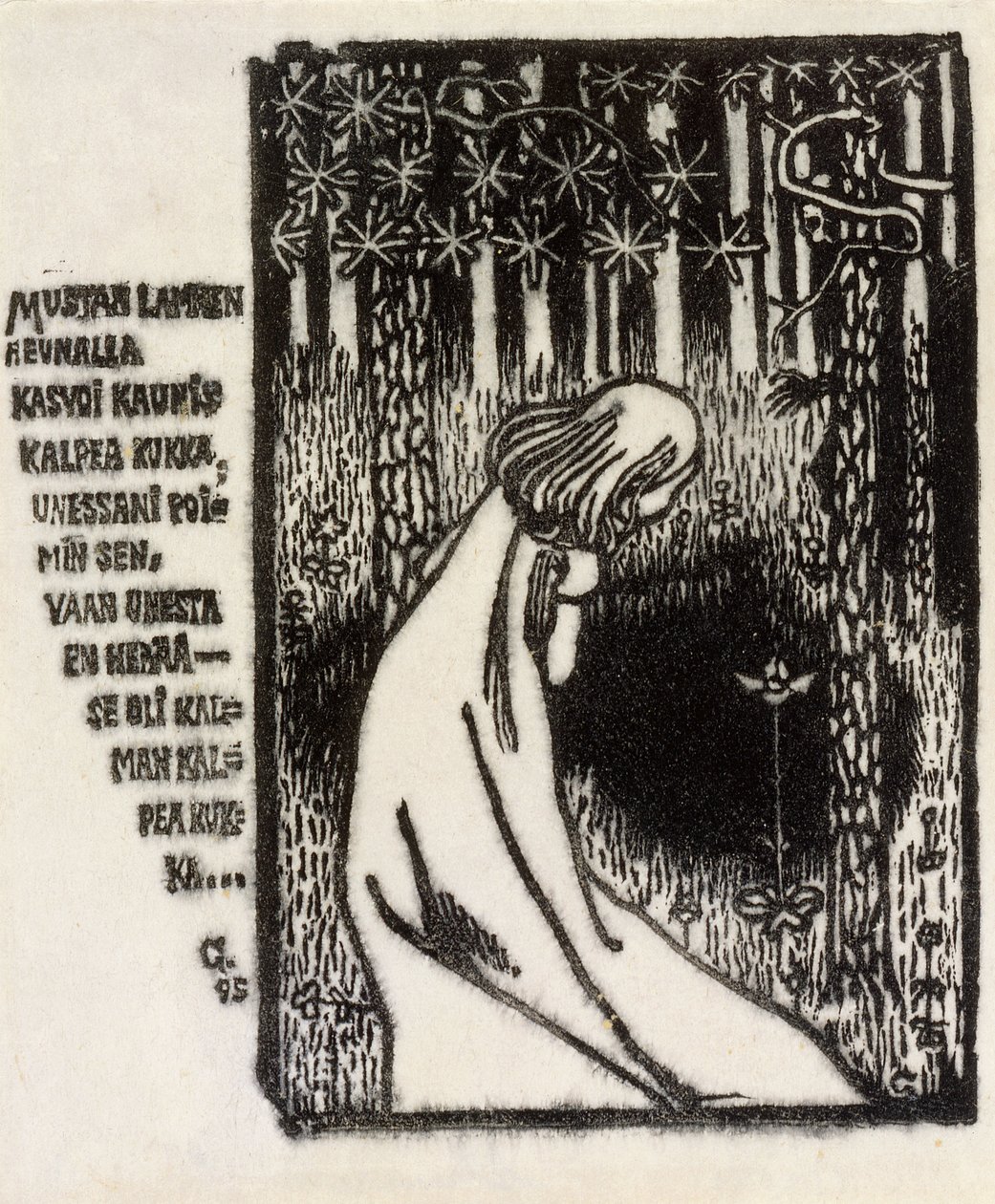 Flor da morte de Akseli Gallen Kallela