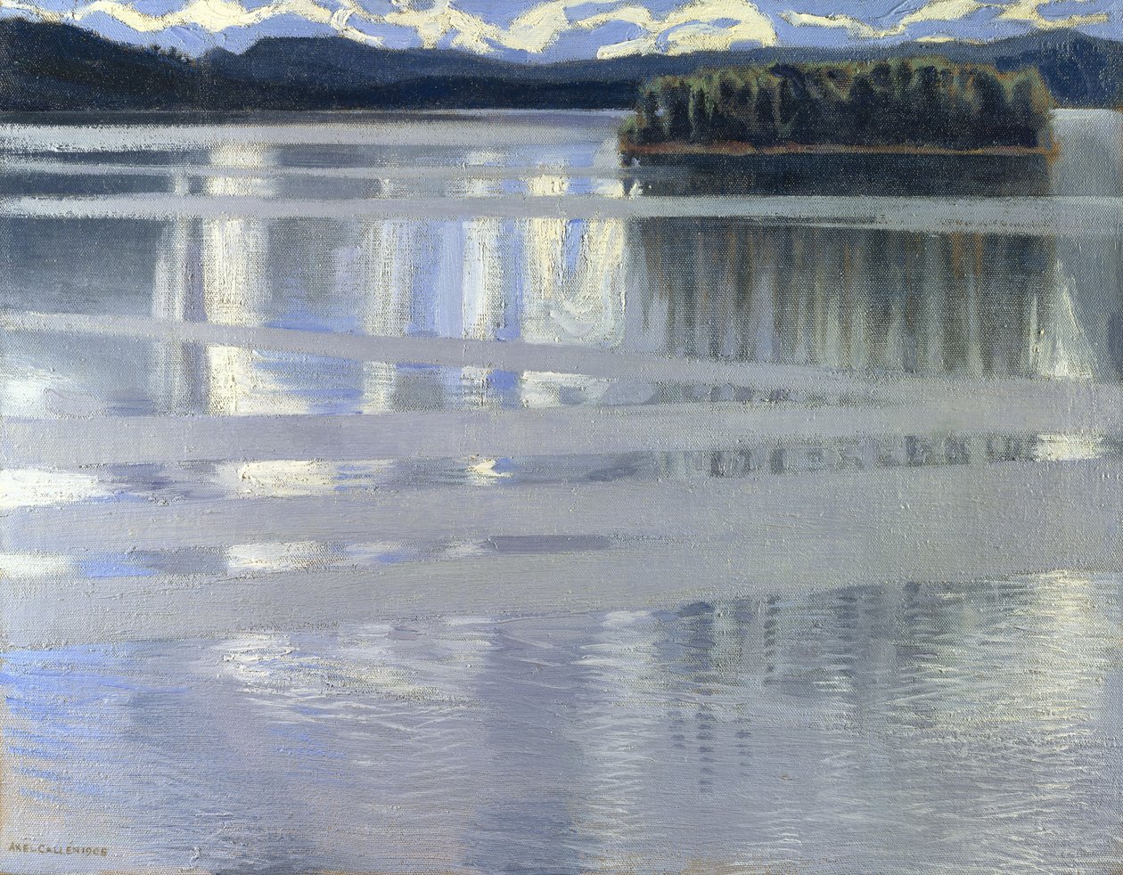 Lago Keitele, 1905 de Akseli Gallen Kallela