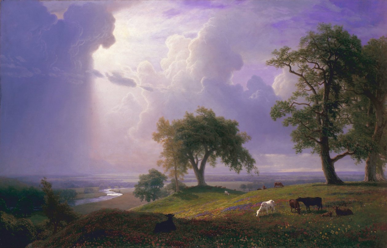 Primavera da Califórnia de Albert Bierstadt