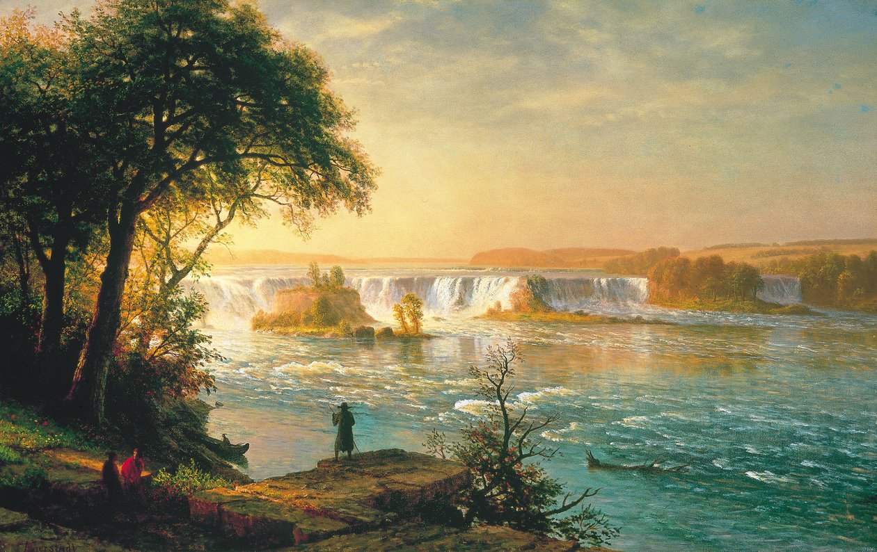 As quedas de Santo Antônio de Albert Bierstadt