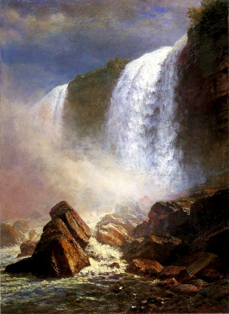 As Cataratas do Niágara de Albert Bierstadt