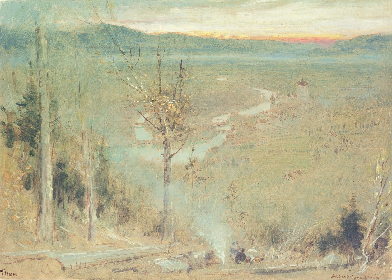 Thun, Suíça de Albert Goodwin