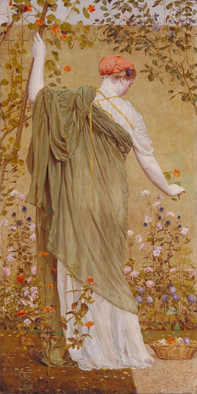 Um jardim de Albert Joseph Moore
