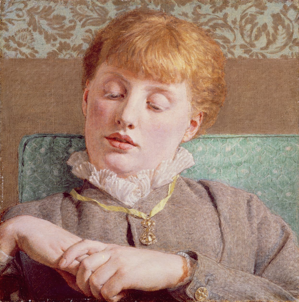 Uma menina de Albert Joseph Moore