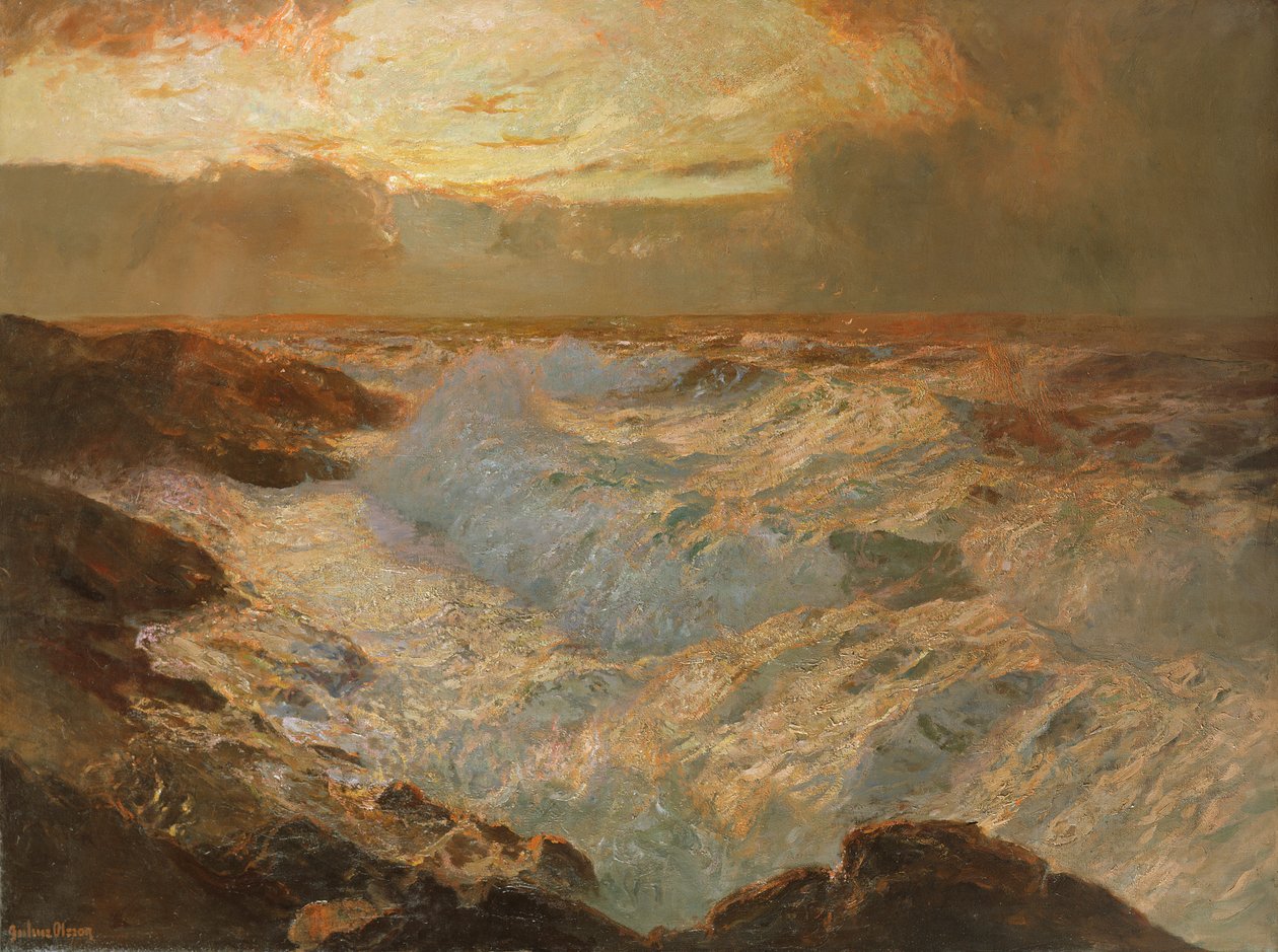 Seascape, c.1920 de Albert Julius Olsson