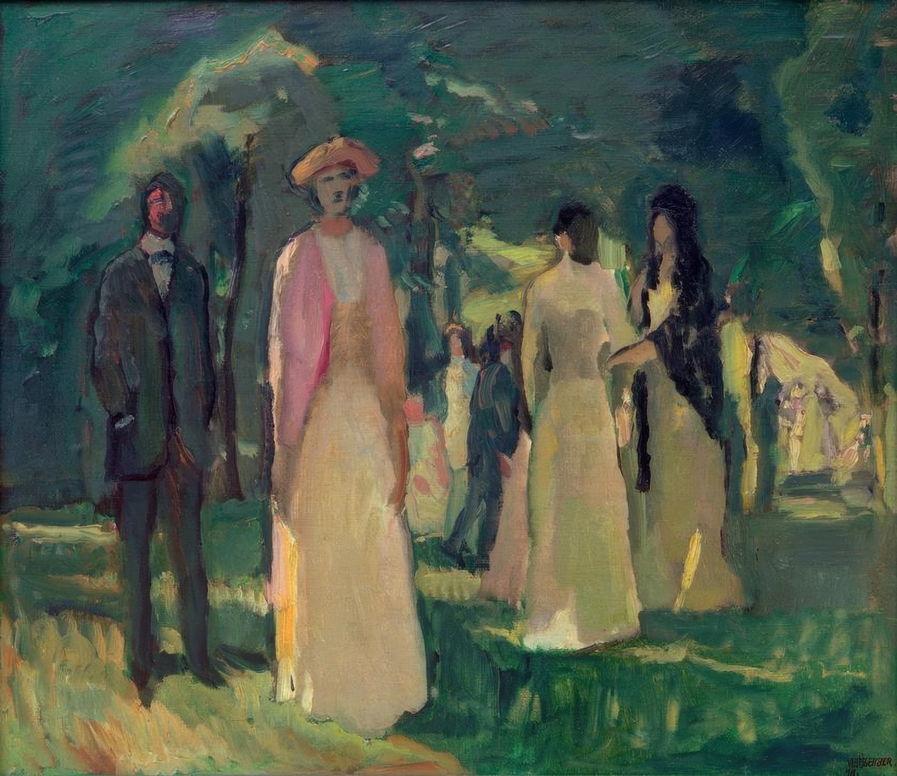 garden Party de Albert Weisgerber