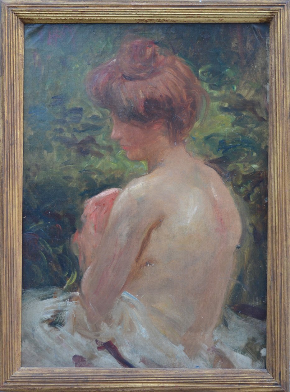 Banhista, c.1890 de Albert de Belleroche