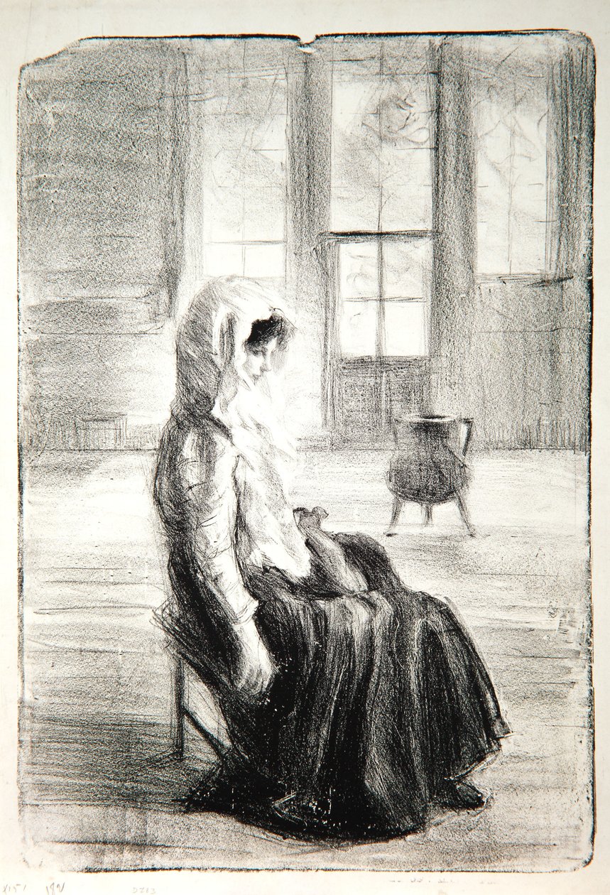Na Capela Velha, 1909 de Albert de Belleroche