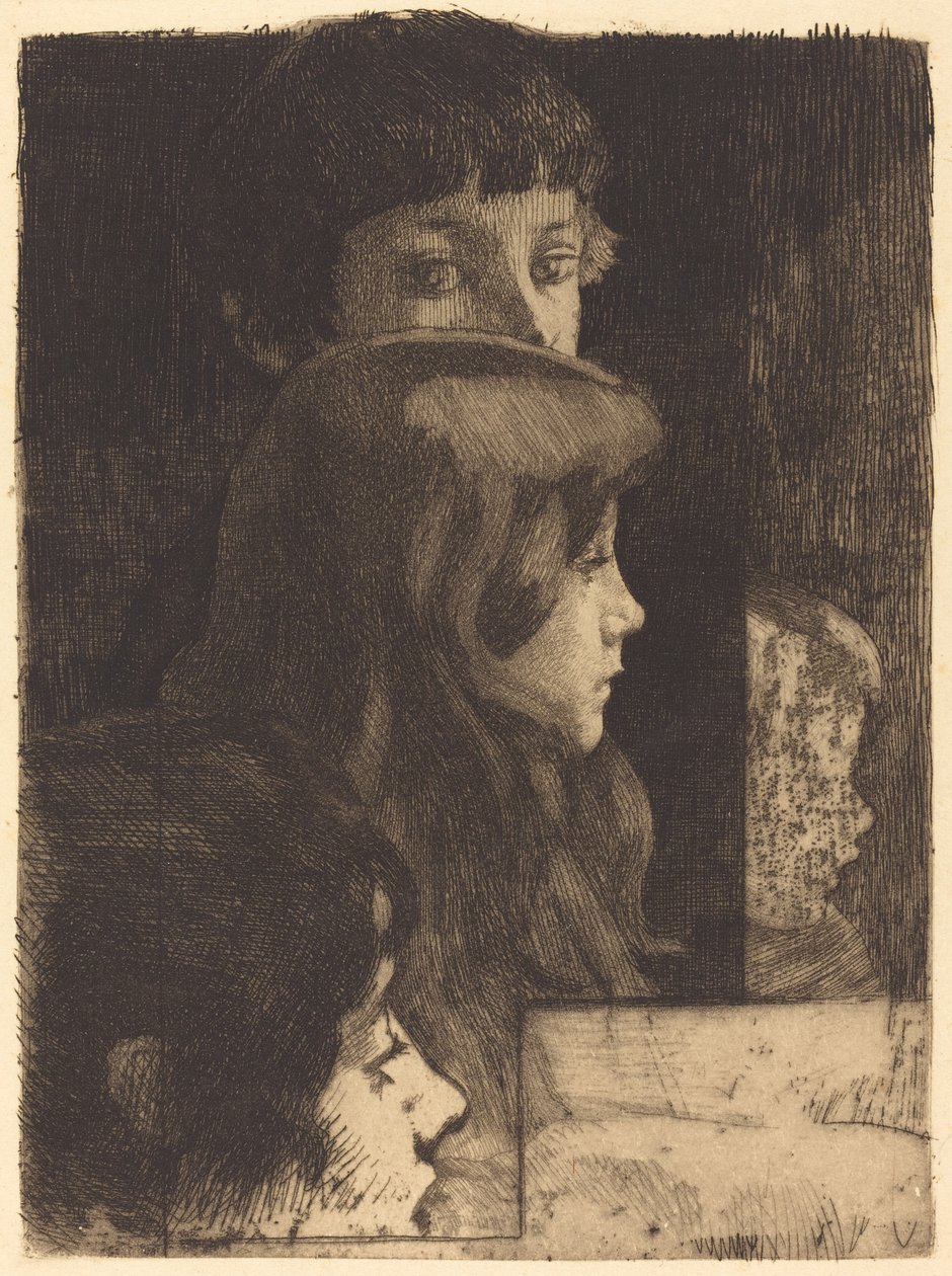 Uma Família (Une famille) de Albert Besnard