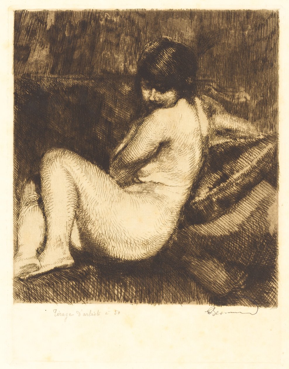 O turbante emplumado de Albert Besnard