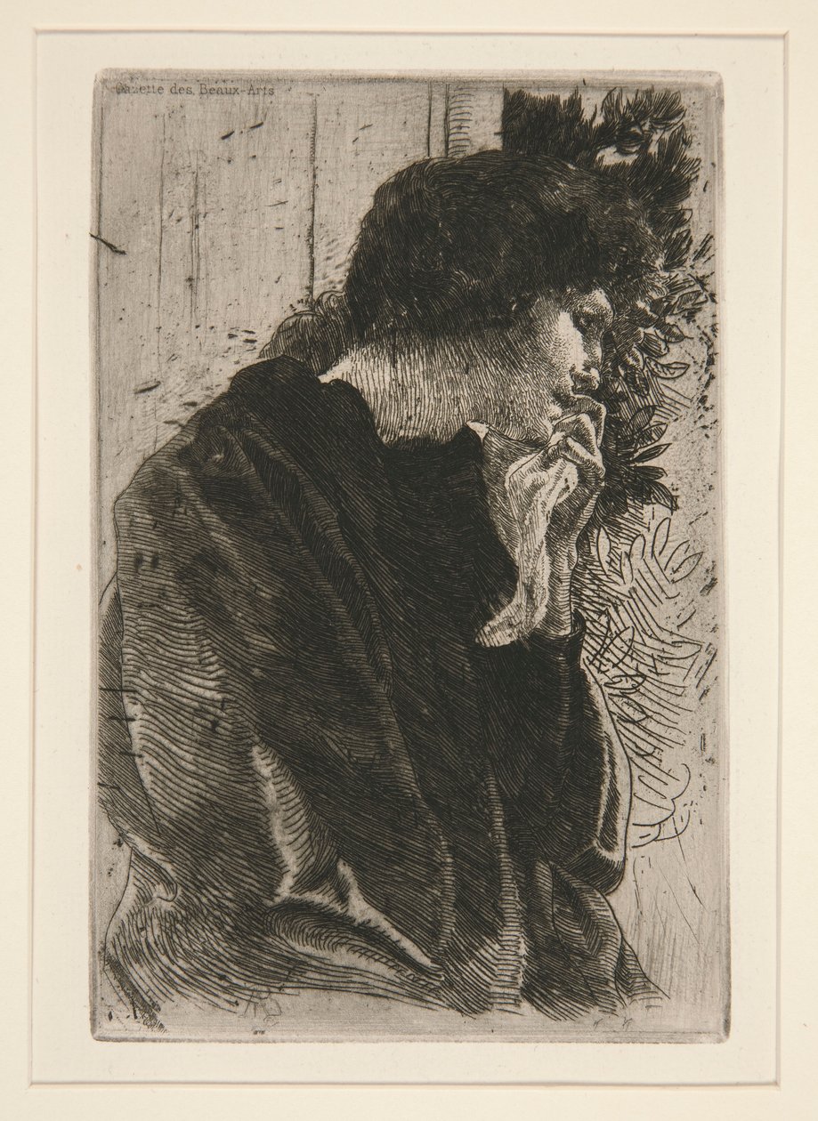 Tristesse (Tristeza) de Albert Besnard