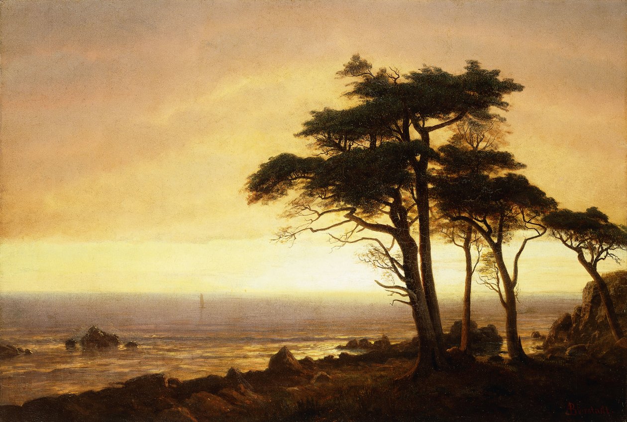 Costa da Califórnia, de Albert Bierstadt