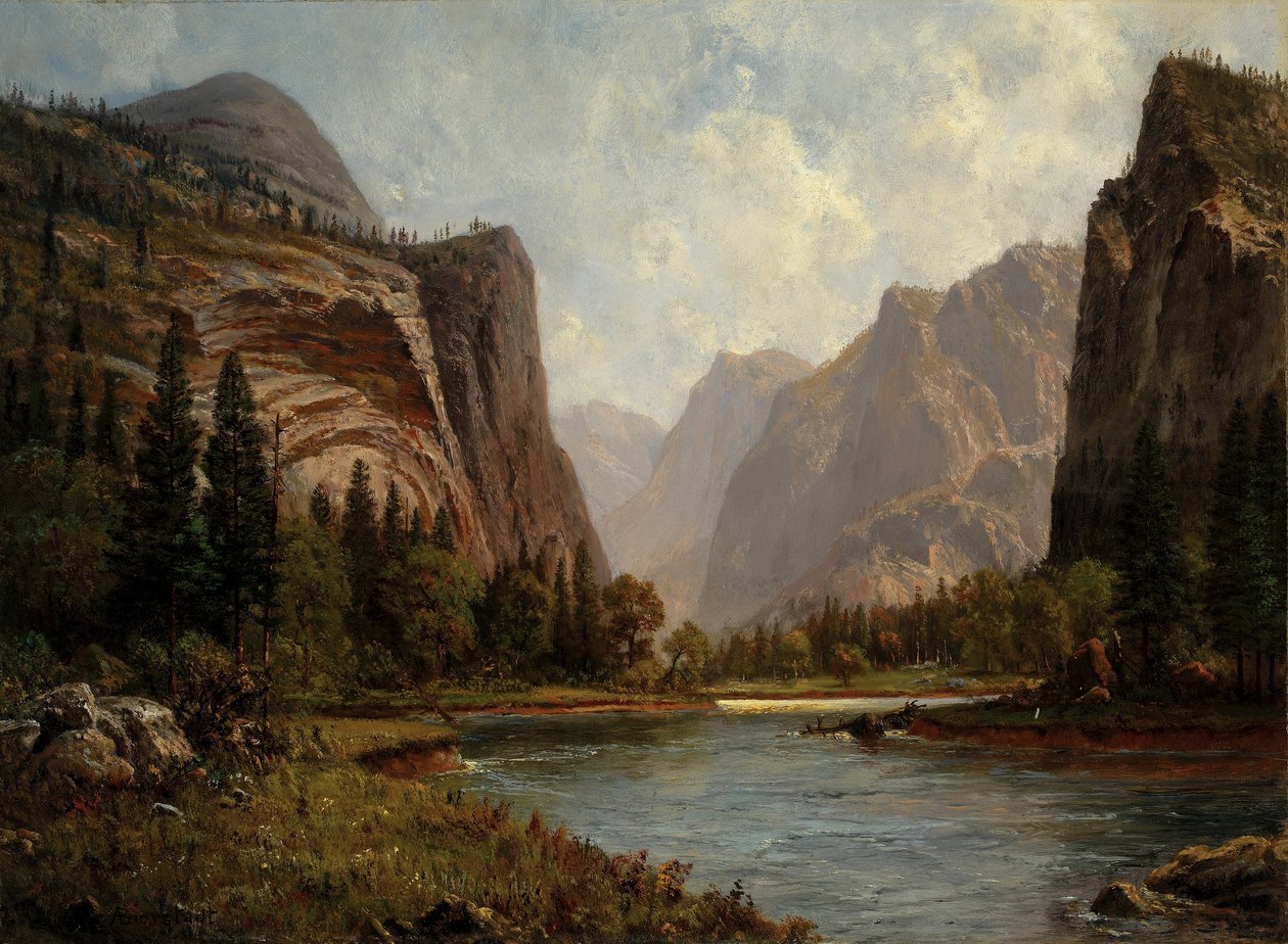 Portões do Yosemite de Albert Bierstadt