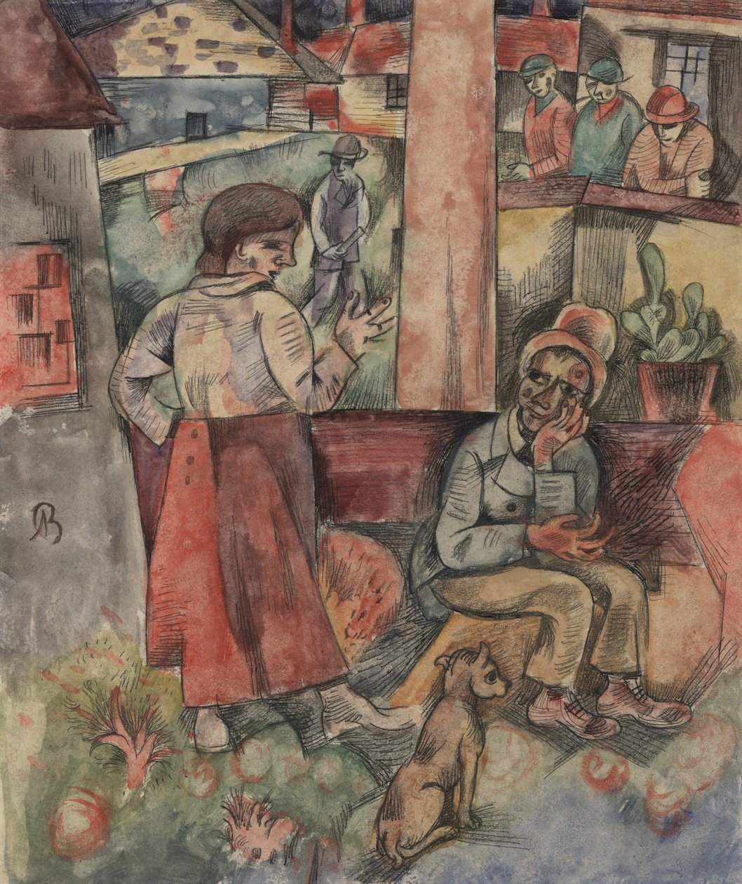 Orla da Aldeia; Fabrikstadt de Albert Bloch