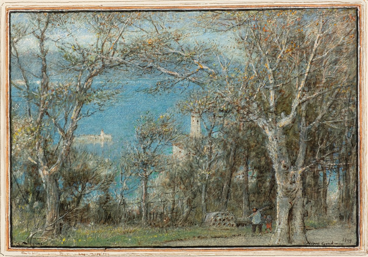 Lago Maggiore de Albert Goodwin