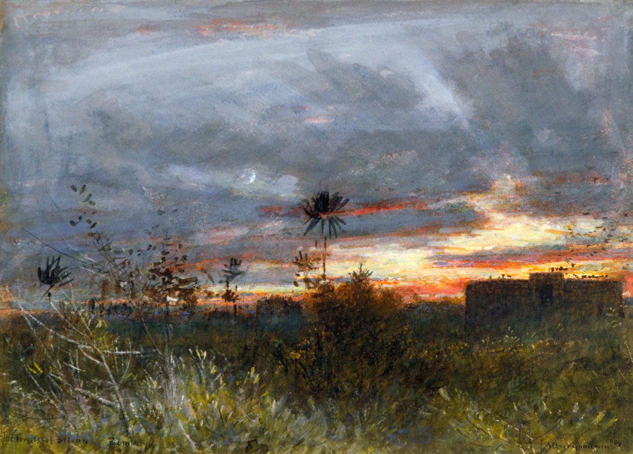 Floresta. de Albert Goodwin