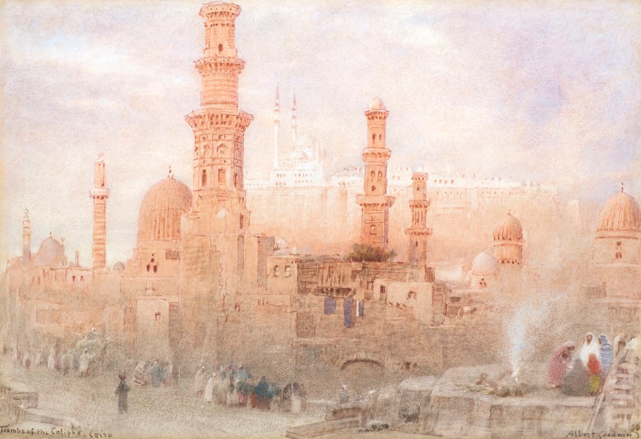 Túmulos dos Califas, Cairo de Albert Goodwin
