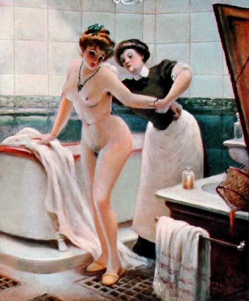 O Banho de Albert Guillaume