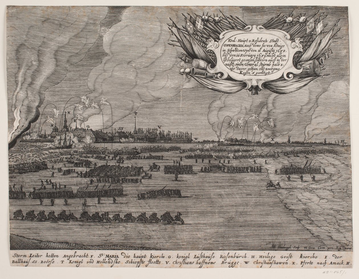 Bombardeio de Copenhague de Albert Haelwegh