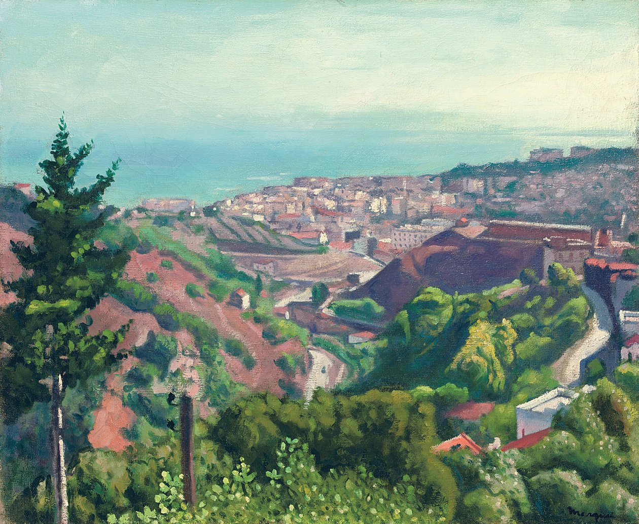 Lindo dia; Beau jour de Albert Marquet