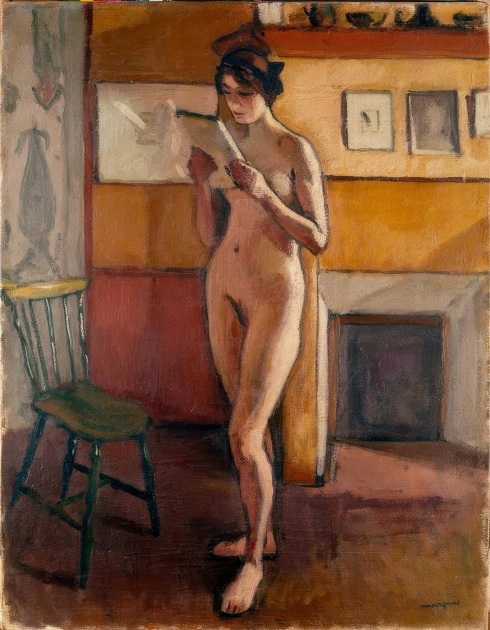 Nu feminino em pé de Albert Marquet