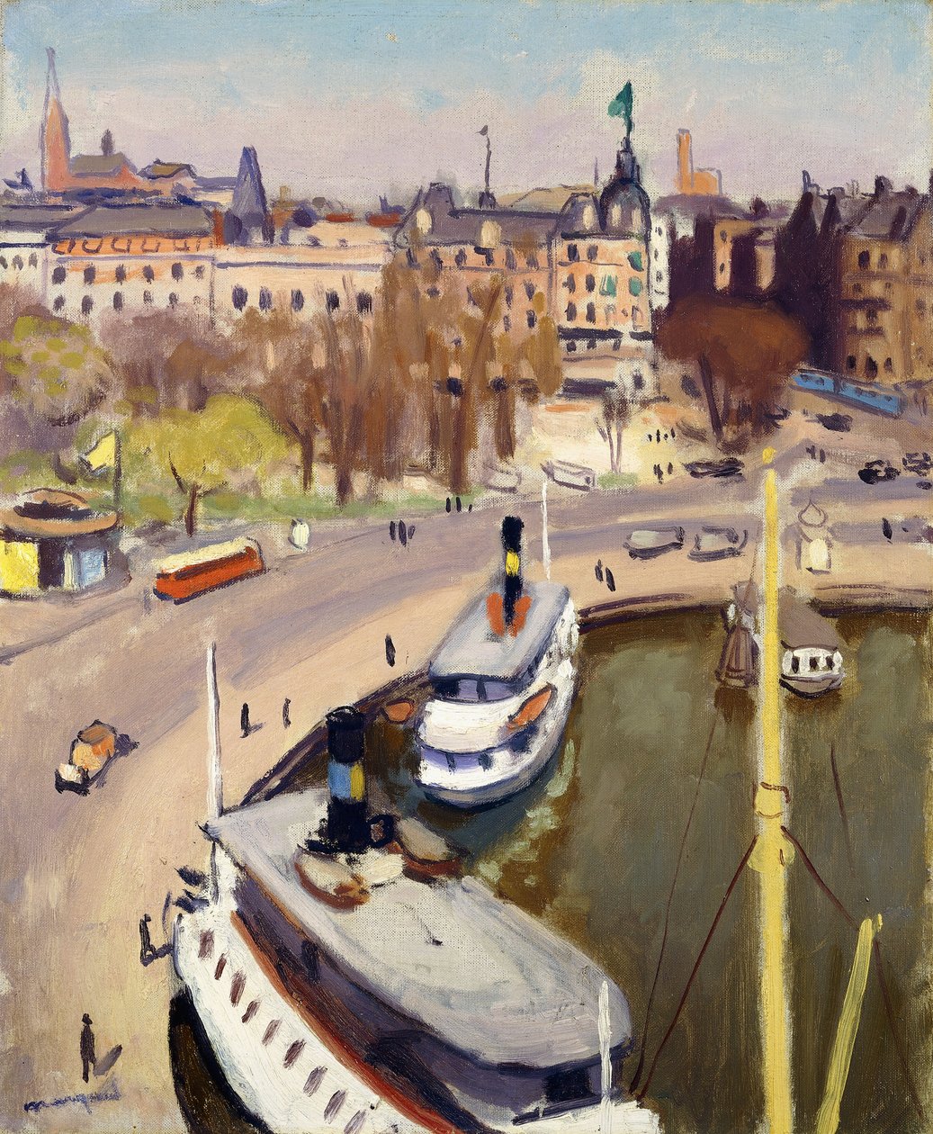 O Porto de Estocolmo de Albert Marquet