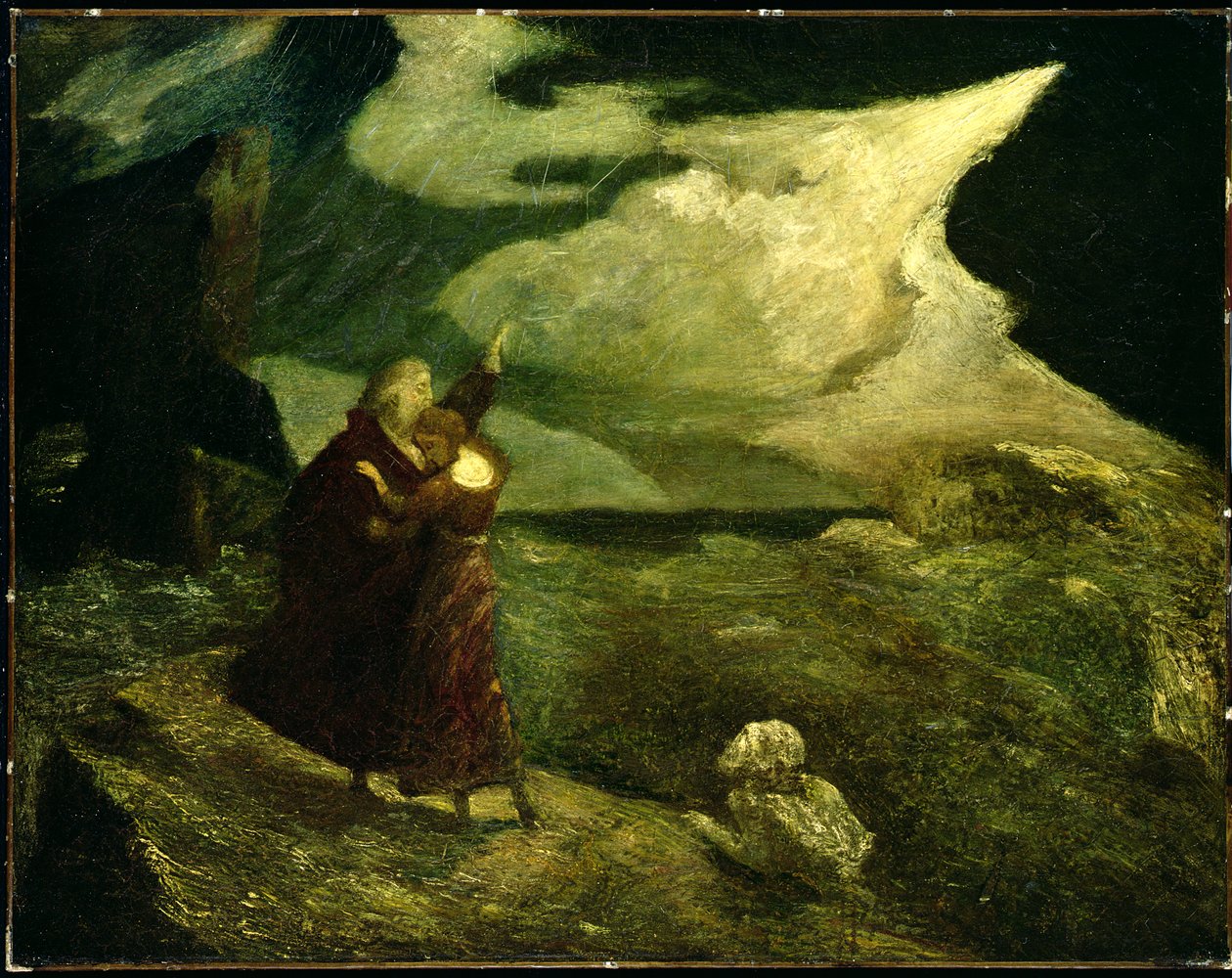 A tempestade, 1892 de Albert Pinkham Ryder