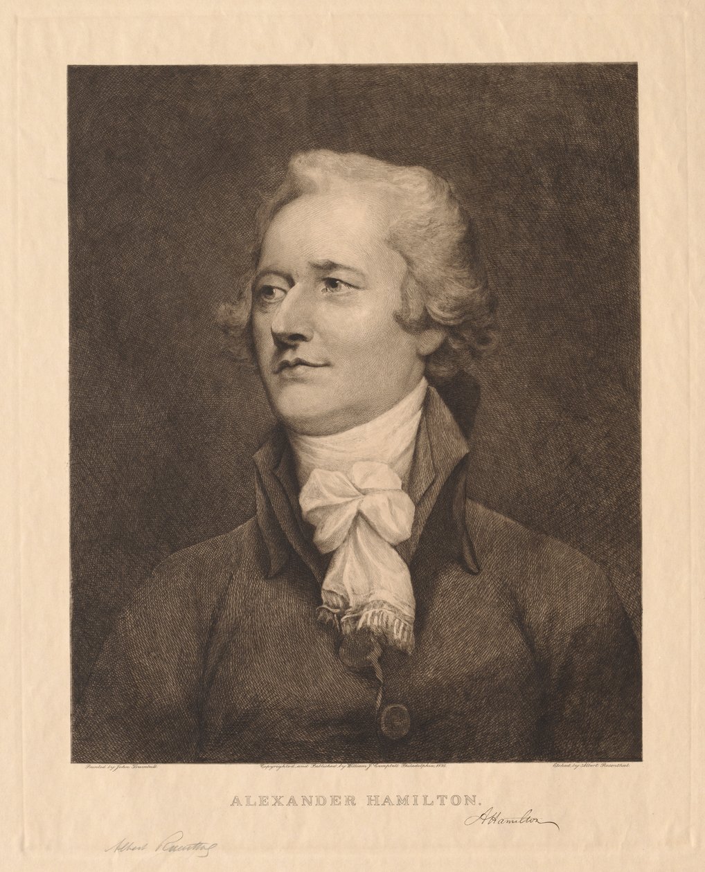 Alexander Hamilton, 1895. de Albert Rosenthal
