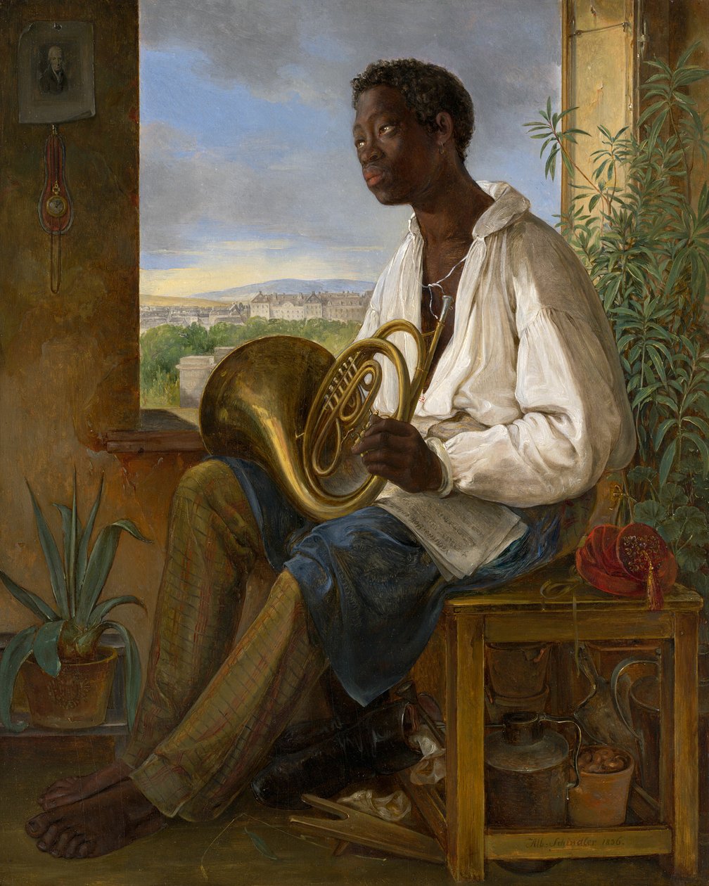 Retrato de Emmanuel Rio de Albert Schindler