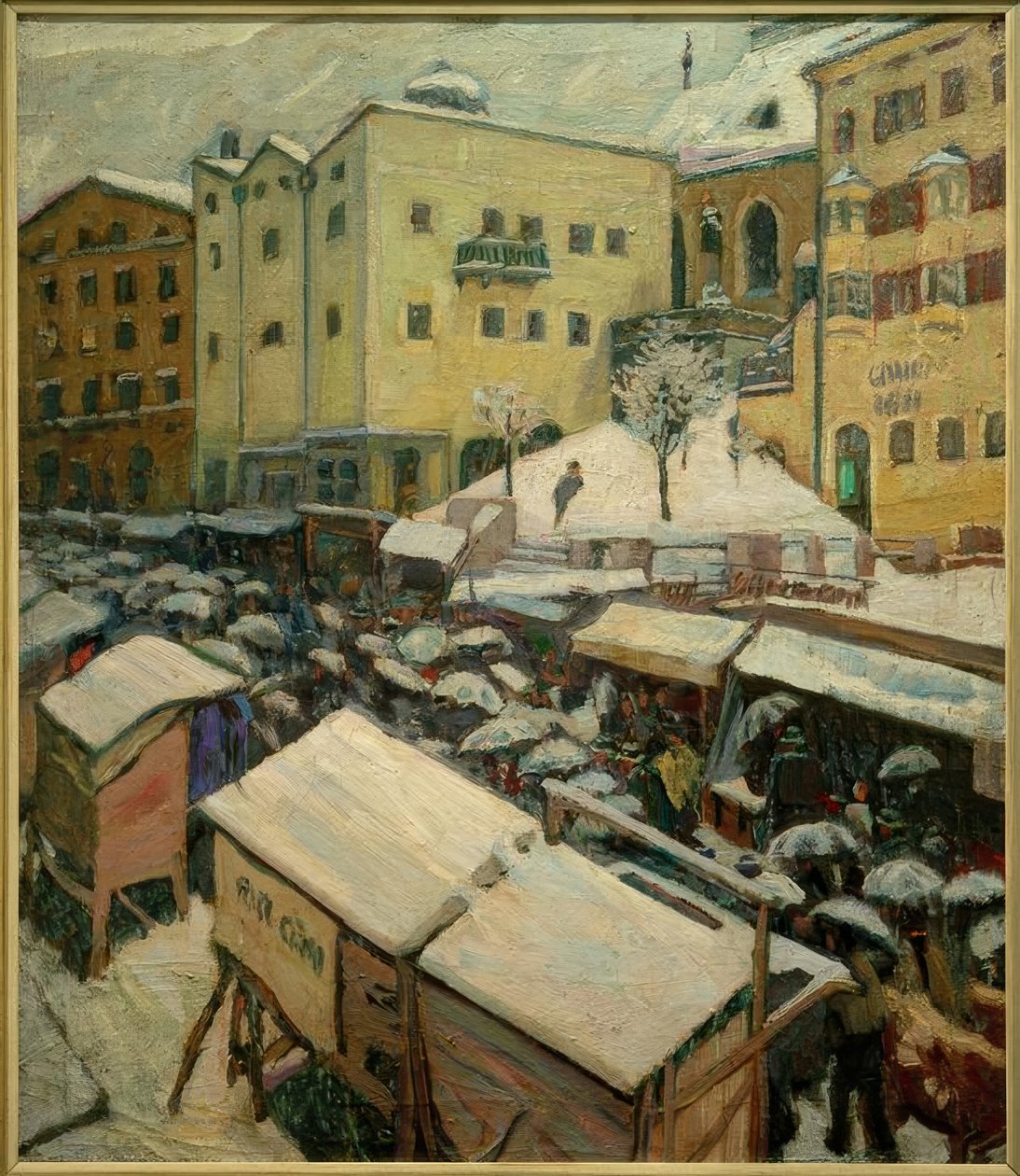 Feira em Kufstein de Albert Weisgerber