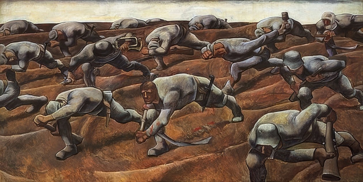 Os sem nome. 1916 de Albin Egger Lienz