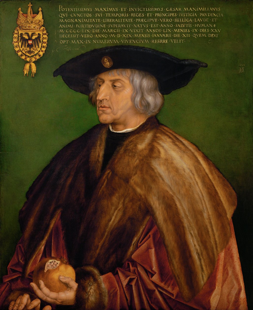 Retrato de Maximiliano I de Albrecht Dürer