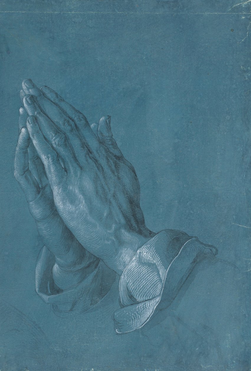 Mãos Orando, 1508 de Albrecht Dürer