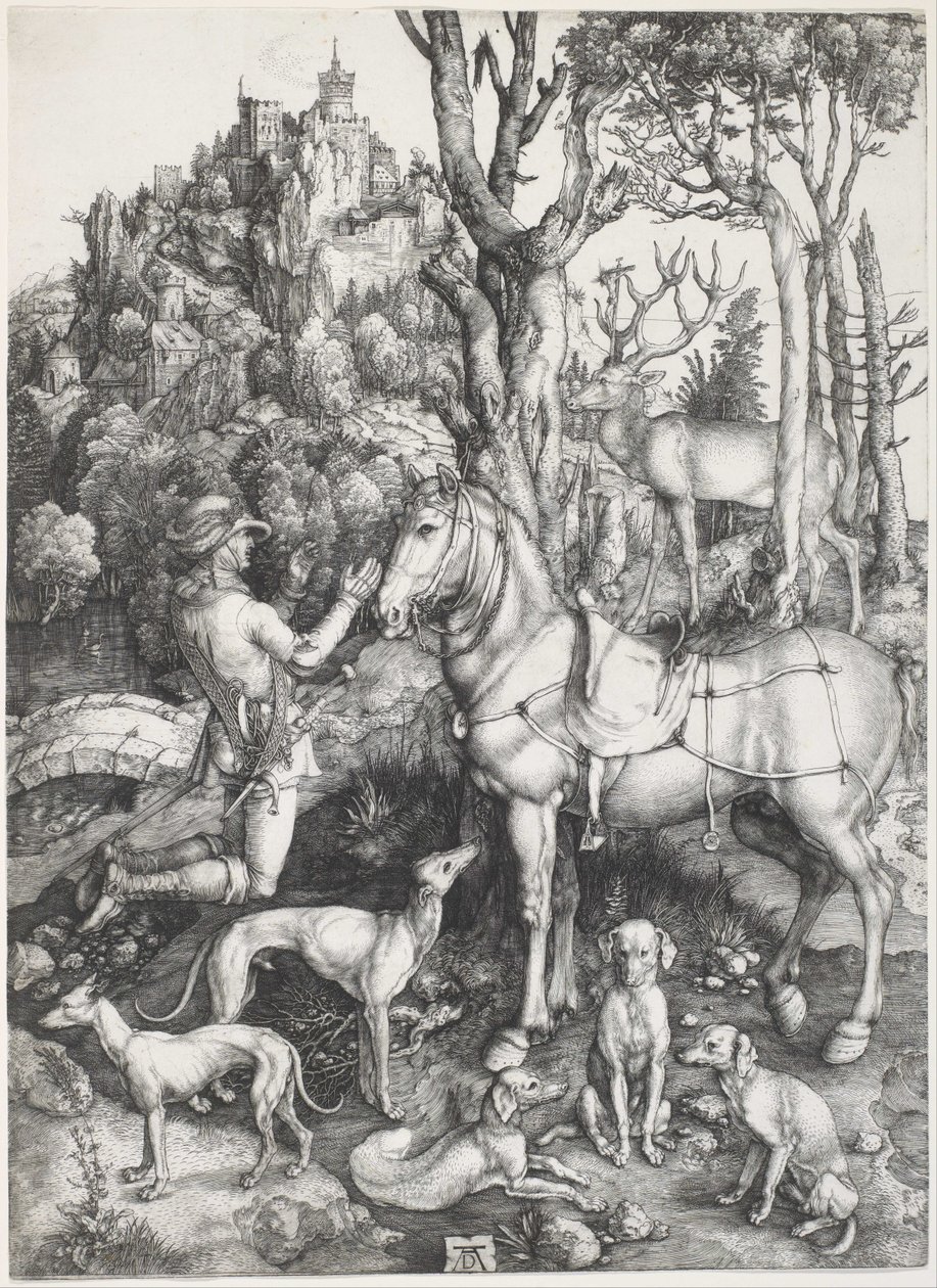 Saint Eustace de Albrecht Dürer