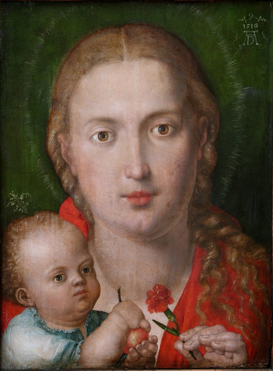 A Madonna do cravo de Albrecht Dürer