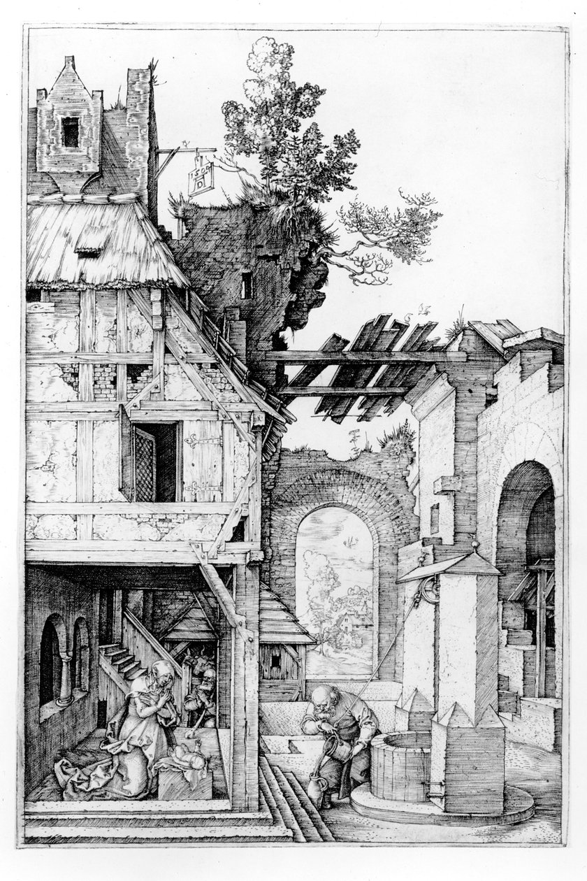 A Natividade, c.1504 de Albrecht Dürer
