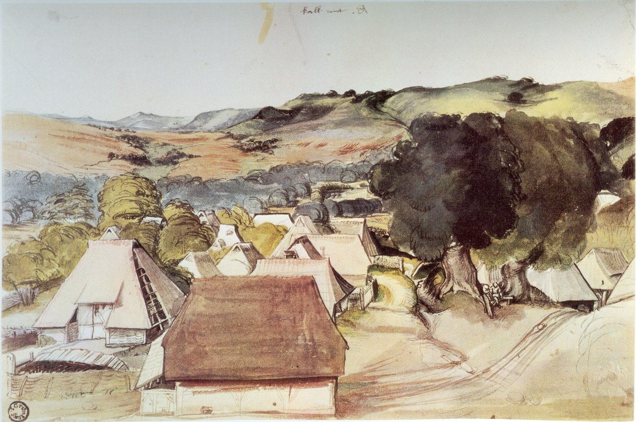 Vista, de, Kalchreut de Albrecht Dürer