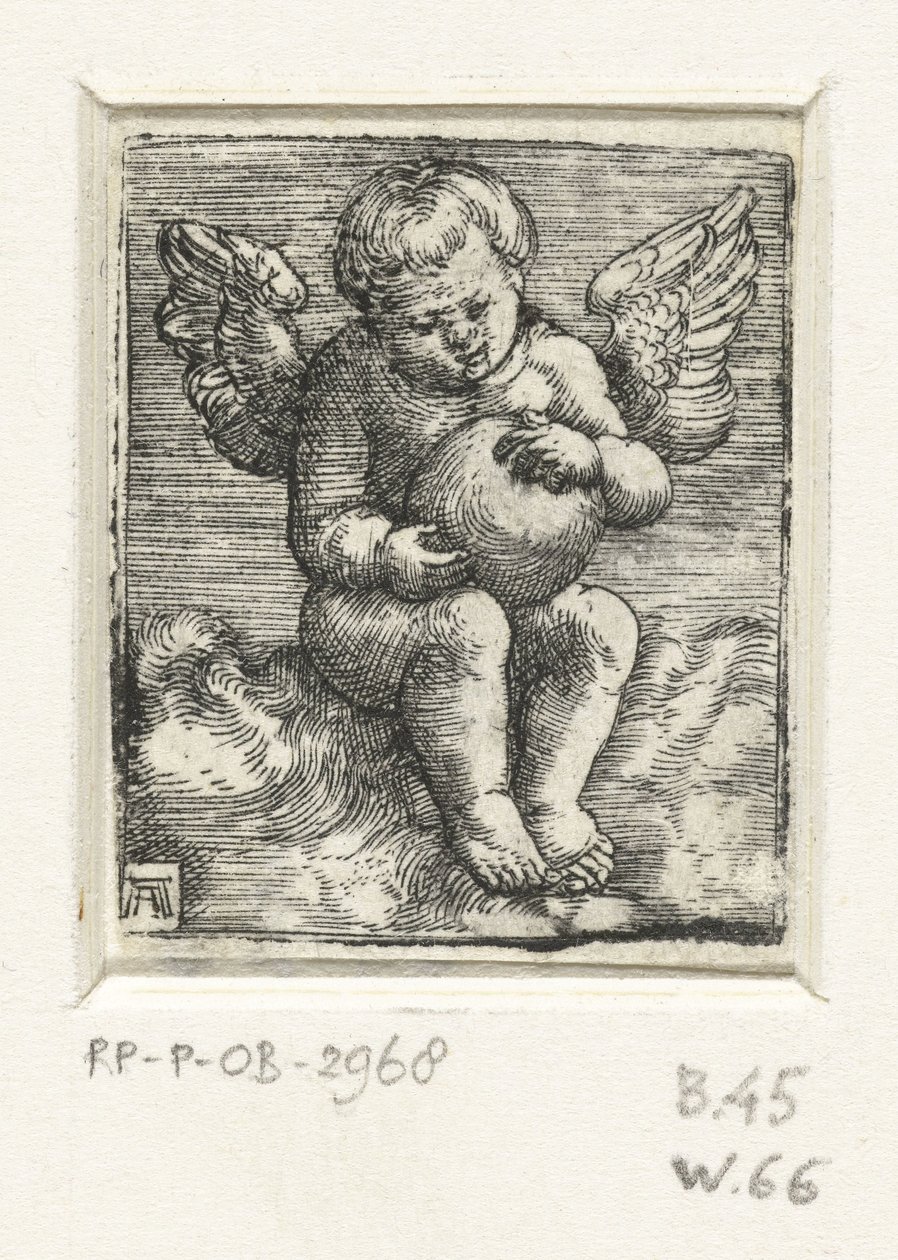 Putto com uma bola de Albrecht Altdorfer