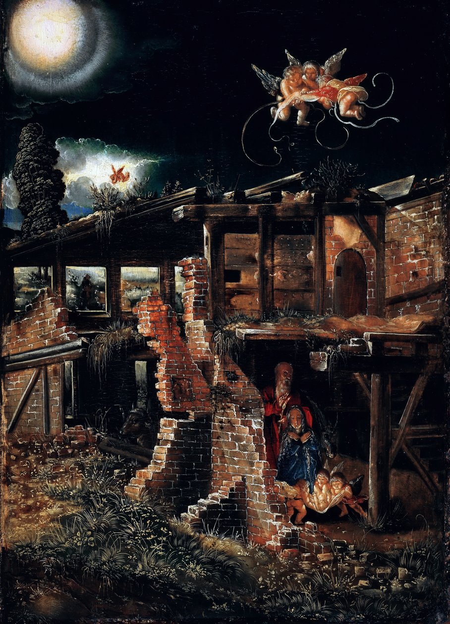 O nascimento de Cristo de Albrecht Altdorfer