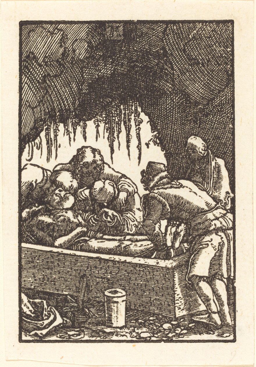 O sepultamento de Albrecht Altdorfer