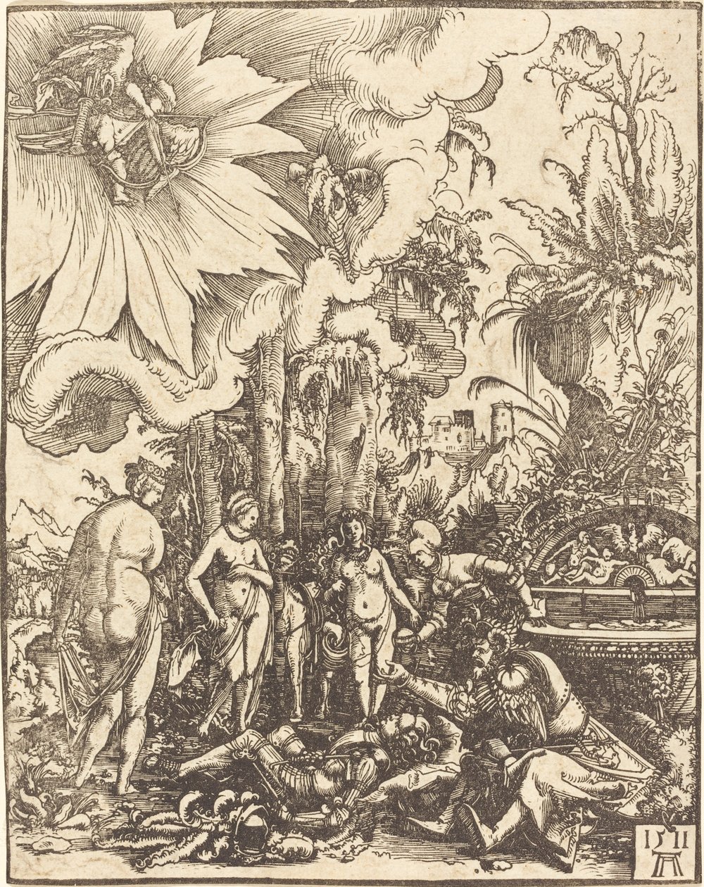 O Julgamento de Paris de Albrecht Altdorfer