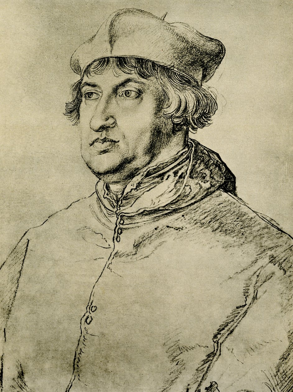 Cardeal Albrecht de Brandemburgo de Albrecht Dürer