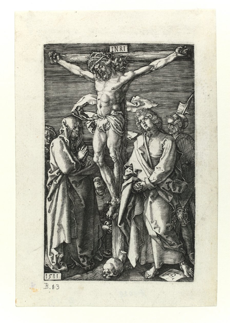 Crucificação, 1511 de Albrecht Dürer