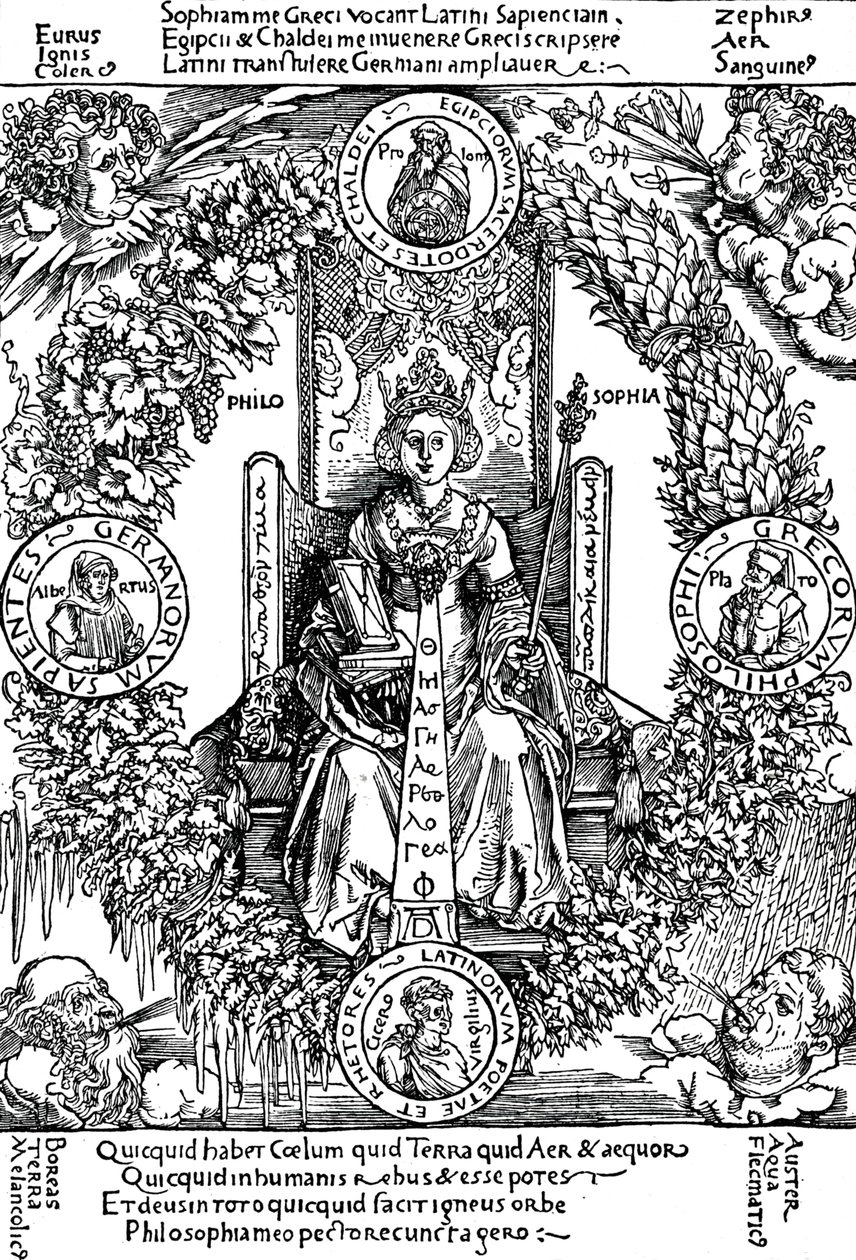 Filosofia, 1502 1906 de Albrecht Dürer