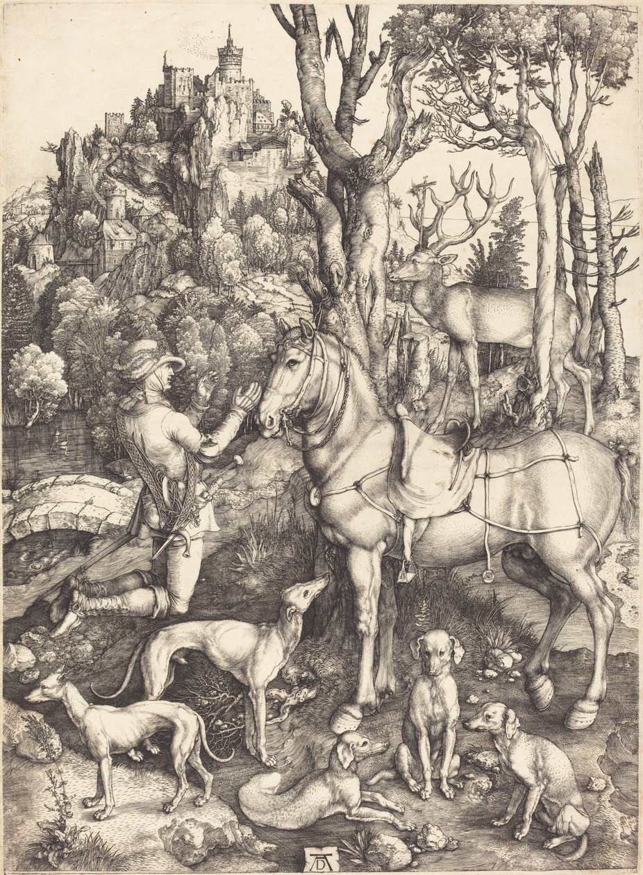 Santo Eustáquio de Albrecht Dürer