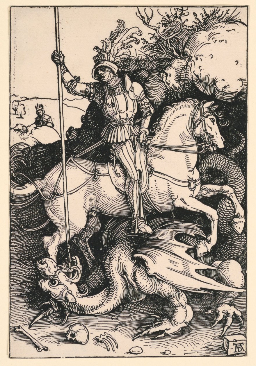 São Jorge matando o Dr de Albrecht Dürer